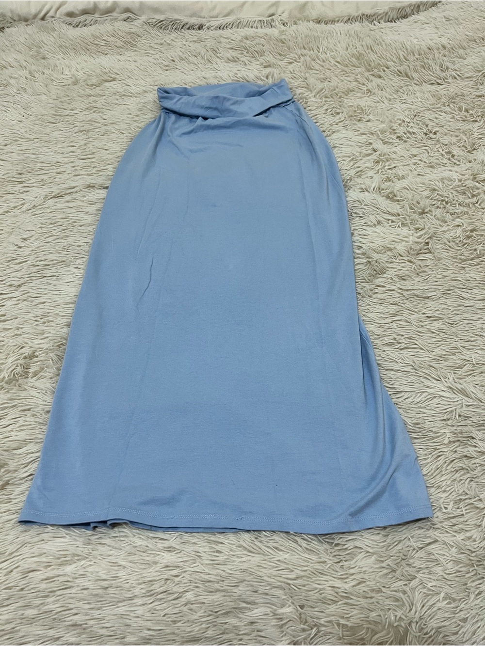 aerie Light Blue Maxi Skirt